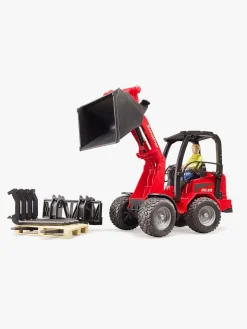 Bruder Schäffer Minilæsser 2034 & Figur