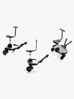 Bumprider Ståbræt m. Sæde, Sort