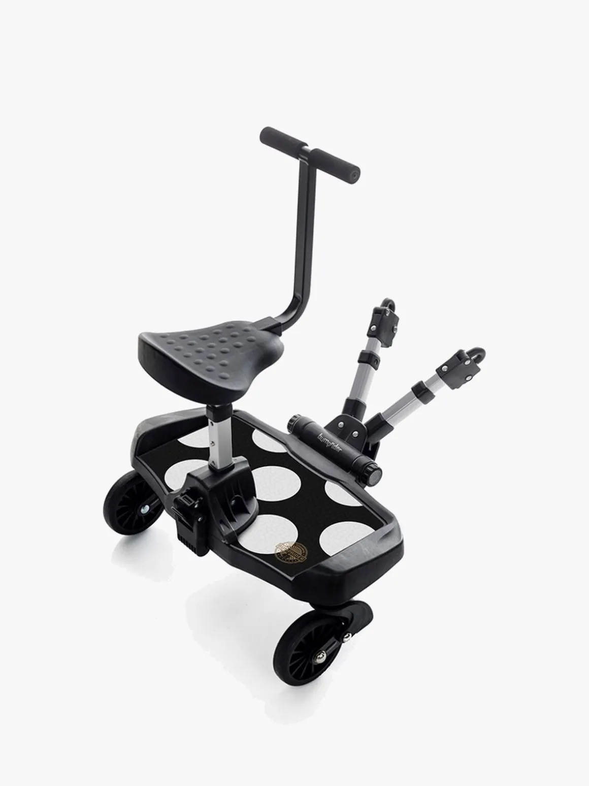 Bumprider Ståbræt med Sæde, White Dots