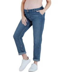Cache Coeur Carrie Graviditetsjeans, Mid-Blue