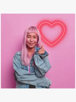 Candy Shock Neonlampe Hjerte