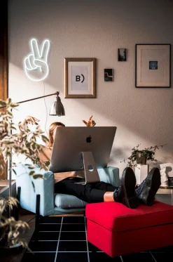 Candy Shock Neonlampe, Peace