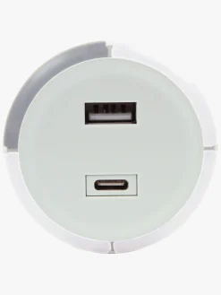 CAPiDi USB Oplader / Timer A+C, White