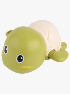 CarloBaby Svømmende Skildpadde Badelegetøj, Grøn/Hvid