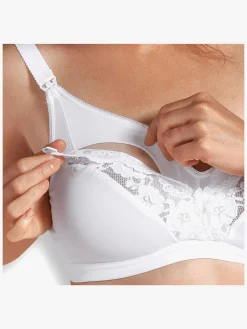 Carriwell Amme-BH Lace, Hvid