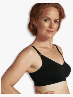 Carriwell Graviditets- & Amme-BH, Sømløs, Sort