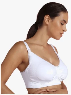 Carriwell Polstret Graviditets- & Ammebh Carri-Gel, Hvid