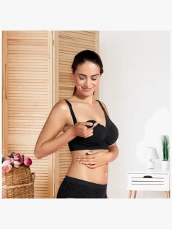 Carriwell Polstret Graviditets- & Amme-BH, Sort