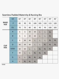 Carriwell Polstret Graviditets- & Amme-BH, Sort