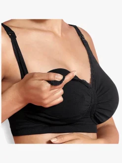 Carriwell Polstret Graviditets- & Ammebh Carri-Gel, Sort