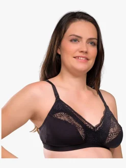 Carriwell Soft as Silk Amme-BH, Sort