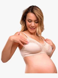 Carriwell Soft as Silk Amme-BH, Rose Beige