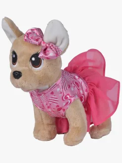 ChiChi Love Bamse Hund med Hjerteformet Taske