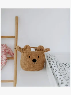 Childhome Opbevaringskurv Teddy 25x20, Beige