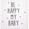 Childhome Tavle Be My Happy Baby 30x40