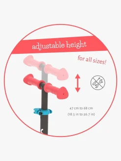 Chillafish Scotti Glow Løbehjul, Red