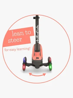 Chillafish Scotti Glow Løbehjul, Flamingo