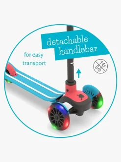 Chillafish Scotti Glow Løbehjul, Blue