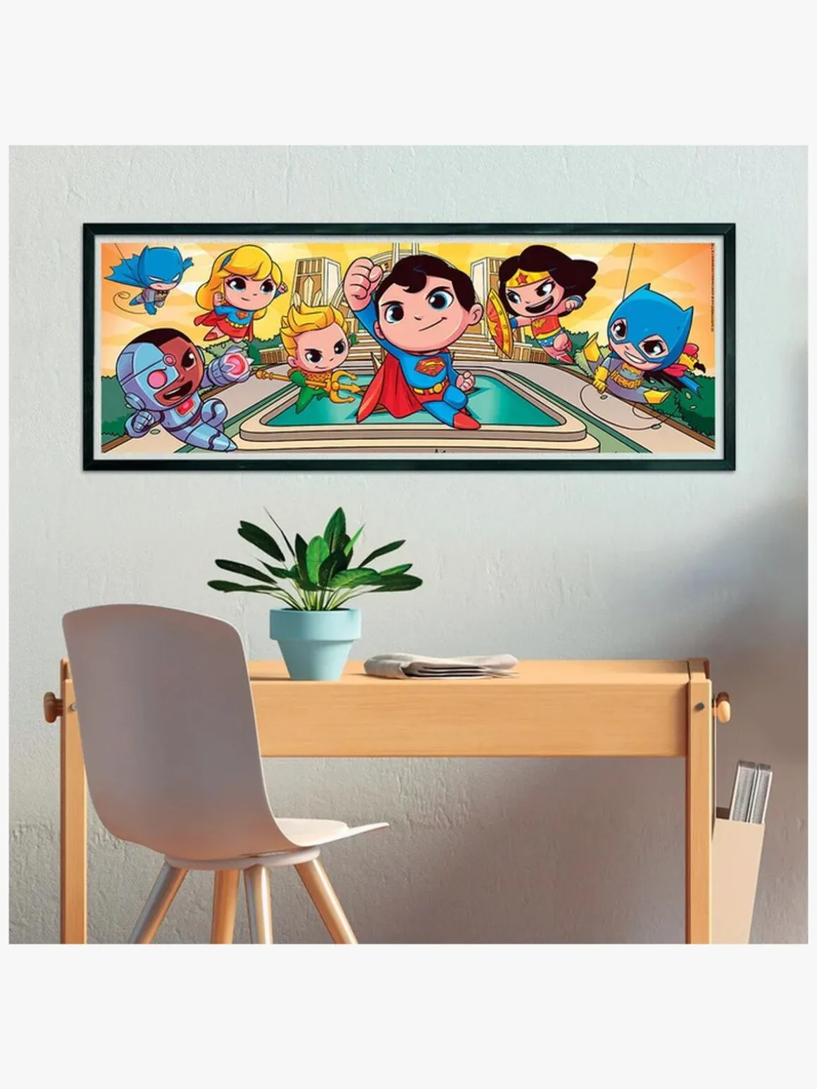 Clementoni Super Color DC Super Friends Puslespil 10-i-1