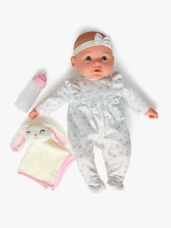 Cloudberry Castle Dukke med Bærekurv 40 cm, Pink