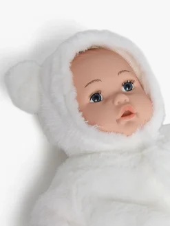 Cloudberry Castle Dukke med Dyredragt 40 cm, Hvid