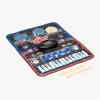Cloudberry Castle Legetæppe Klaver & Trommer, 90x69 cm