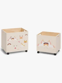Cloudberry Castle Opbevaringskasser 2-pak Enhjørning