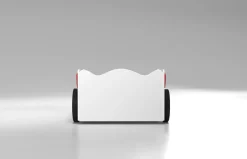 Cloudberry Castle Seng NORRIS 80x160, Hvid