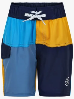 Color Kids Badeshorts, China Blue