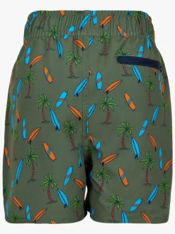 Color Kids Badeshorts, Dark Ivy