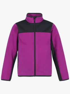 Color Kids Fleecetrøje, Festival Fuchsia