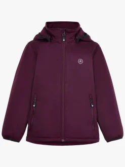 Color Kids Foret Softshelljakke, Potent Purple