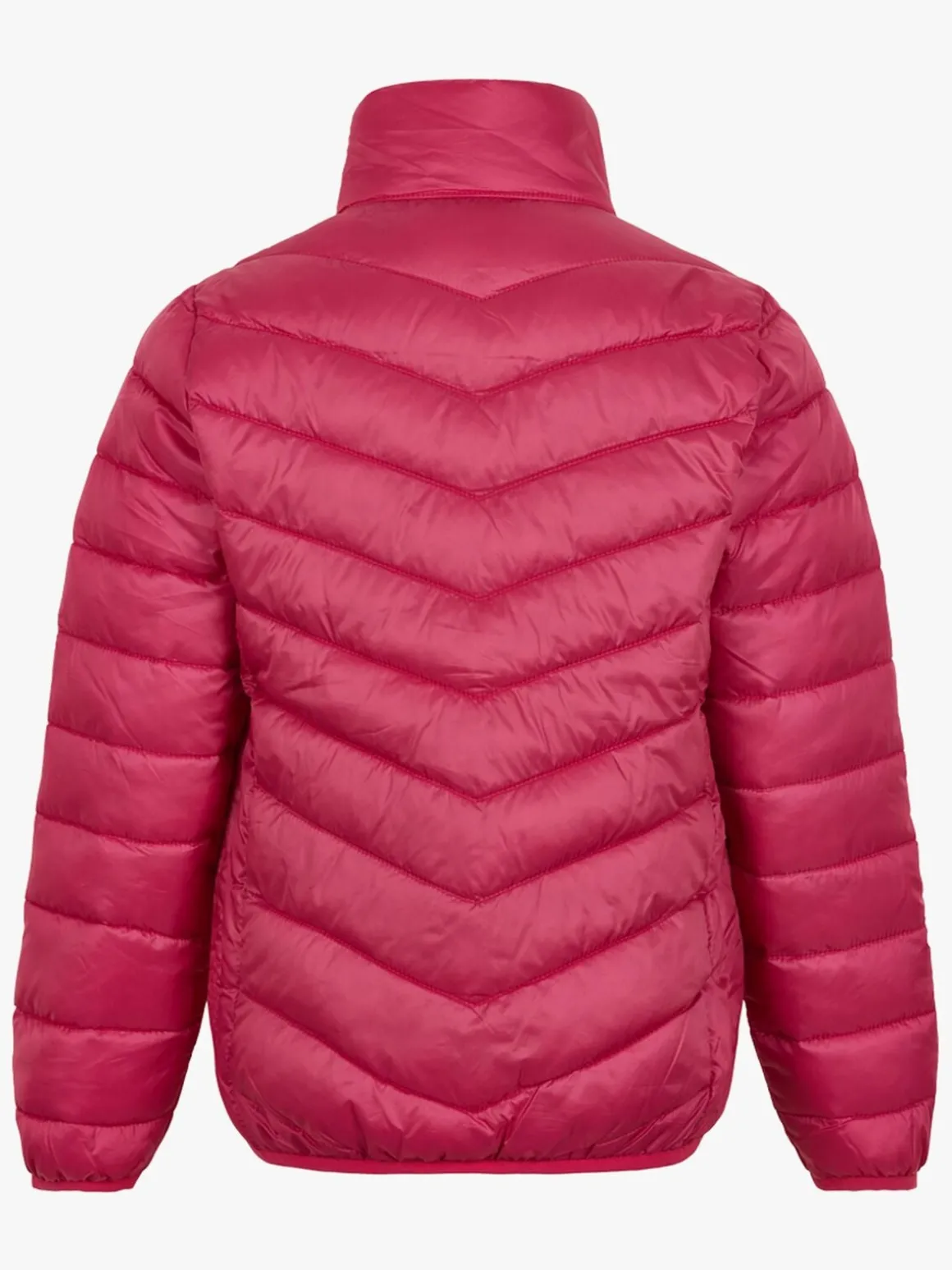 Color Kids Quiltet Packable Jakke , Honeysuckle