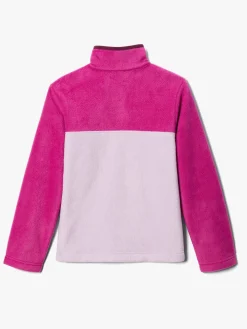 Columbia Steens Snap Fleecetrøje, Aura/Wild Fuchsia