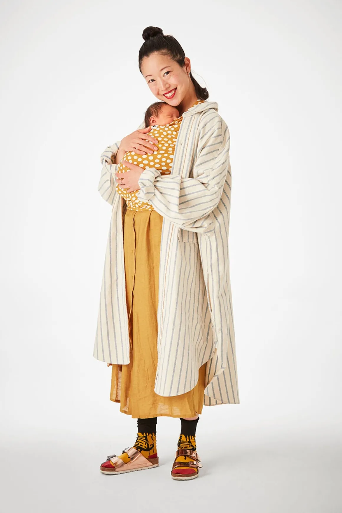 Coracor Vikle Abstract Dot, Mustard