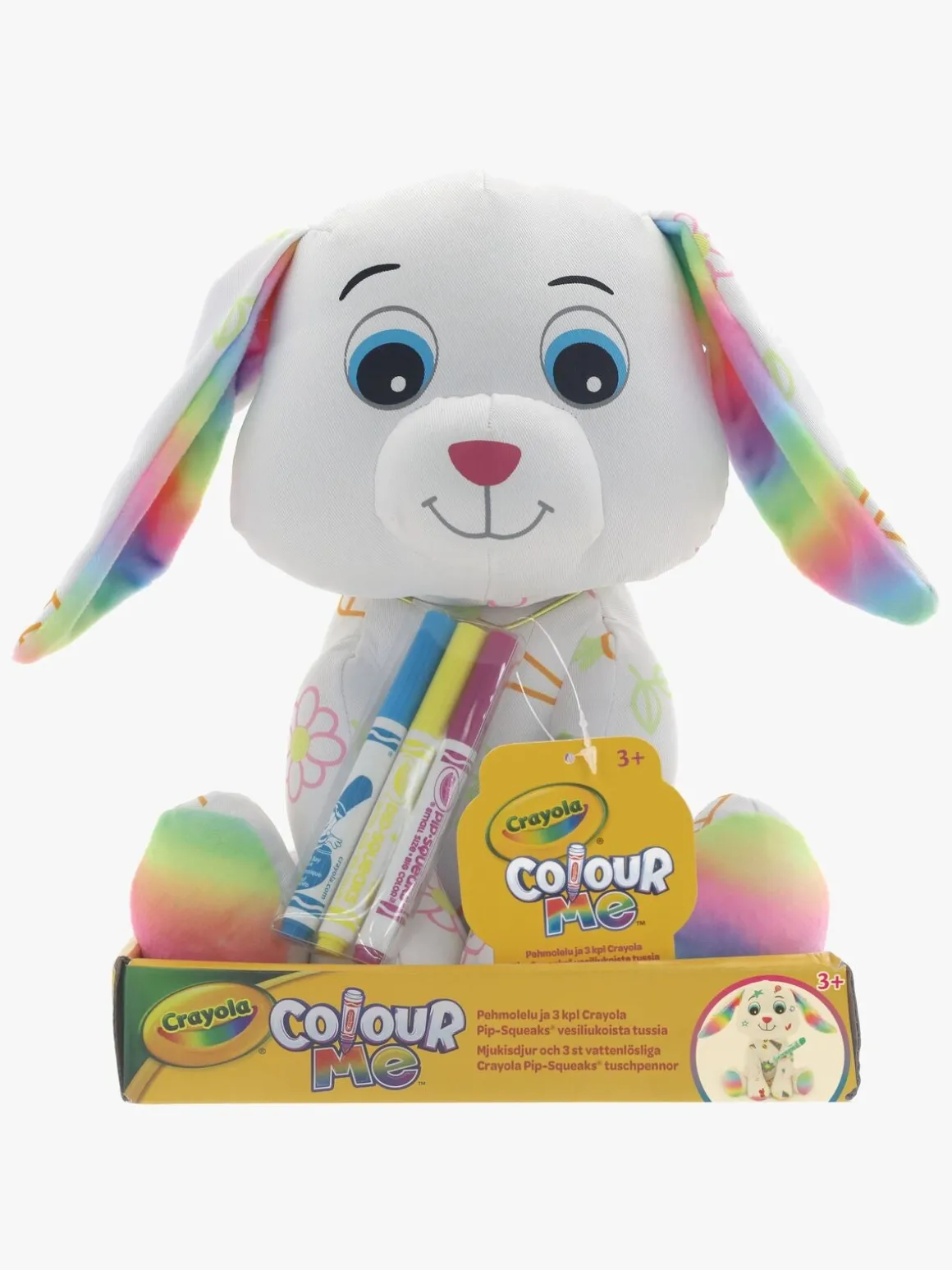 Crayola Color and Plush Hundehvalp 23 cm