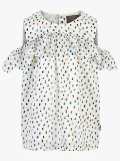 Creamie Bluse, Pink Icing