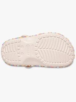 Crocs Classic Beaded Band Clogs, Quartz