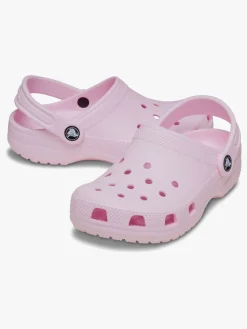 Crocs Classic Clogs, Pink Milk