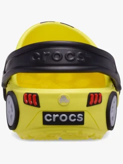 Crocs Classic IAM Race Car Kids Clogs, Cyber Yellow