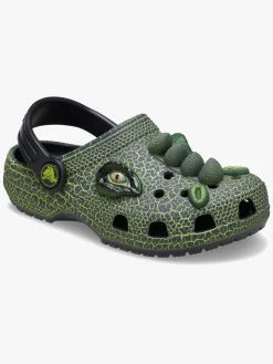 Crocs Classic IAM Scary Dino Kids Clogs, Sort