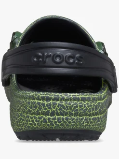 Crocs Classic IAM Scary Dino Kids Clogs, Sort