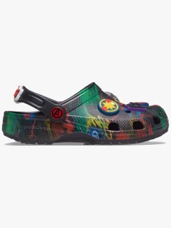 Crocs Classic Marvel Avengers Clogs, Black