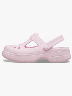 Crocs Classic Mary Jane Clogs, Pink Milk