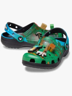 Crocs Classic Minecraft Clogs, Multi