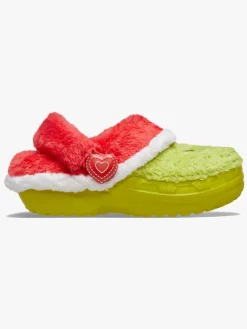Crocs Grinch Classic Kids Forede Hjemmesko, Multi