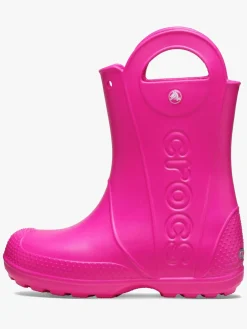 Crocs Handle It Kids Gummistøvler, Pink Crush