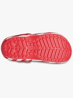 Crocs Mickey Mouse Classic Xmas Linjerede Hjemmesko, Multi