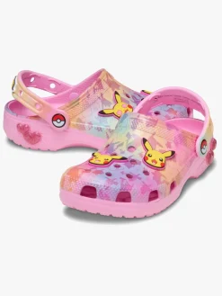 Crocs Pikachu Classic Hjemmesko, Multi