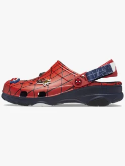 Crocs Spider-Man All-Terrain Clogs, Navy